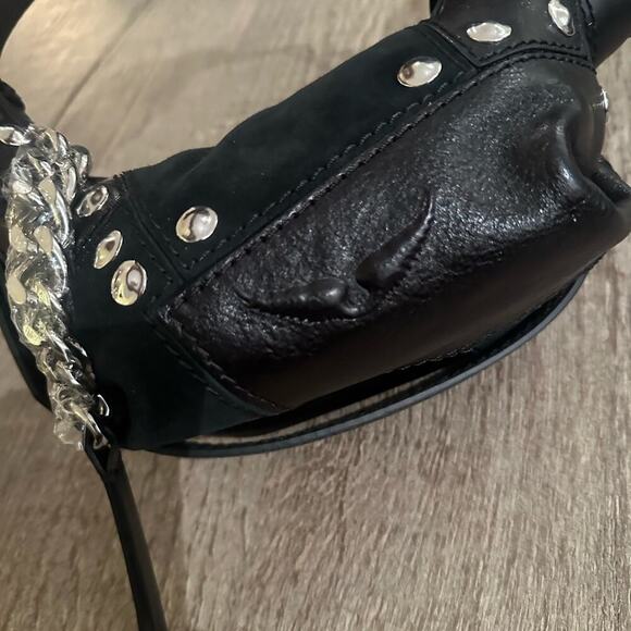 Zadig & Voltaire Le Cecilia Patchwork Stud Bag. - Picture 9 of 9